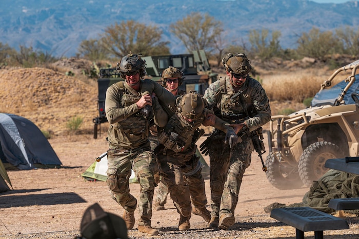 Explosive Ordnance Disposal field training exercise