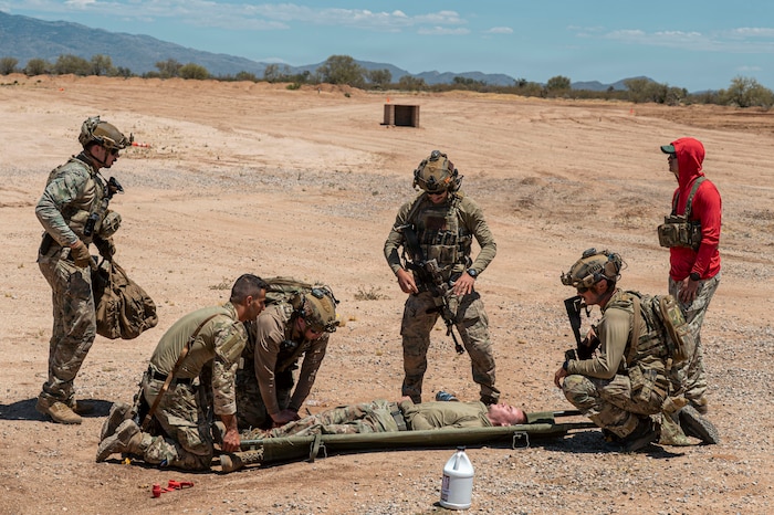 Explosive Ordnance Disposal field training exercise