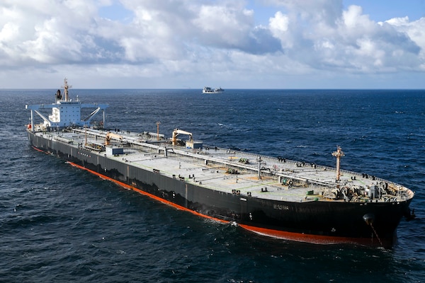 Overnight, U.S. forces carried out a maritime interdiction and right-of-visit boarding of the sanctioned stateless vessel MT DAVINA located in the Indian Ocean within the INDOPACOM area of responsibility.