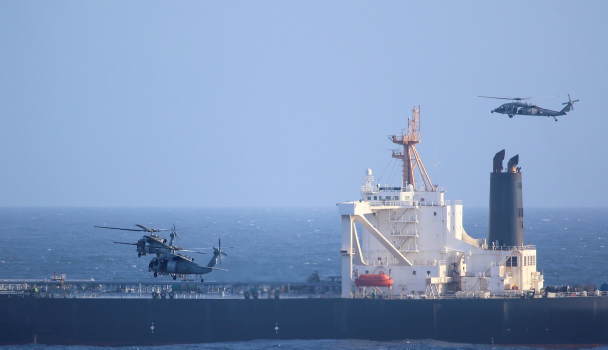 Overnight, U.S. forces carried out a maritime interdiction and right-of-visit boarding of the sanctioned stateless vessel MT DAVINA located in the Indian Ocean within the INDOPACOM area of responsibility.