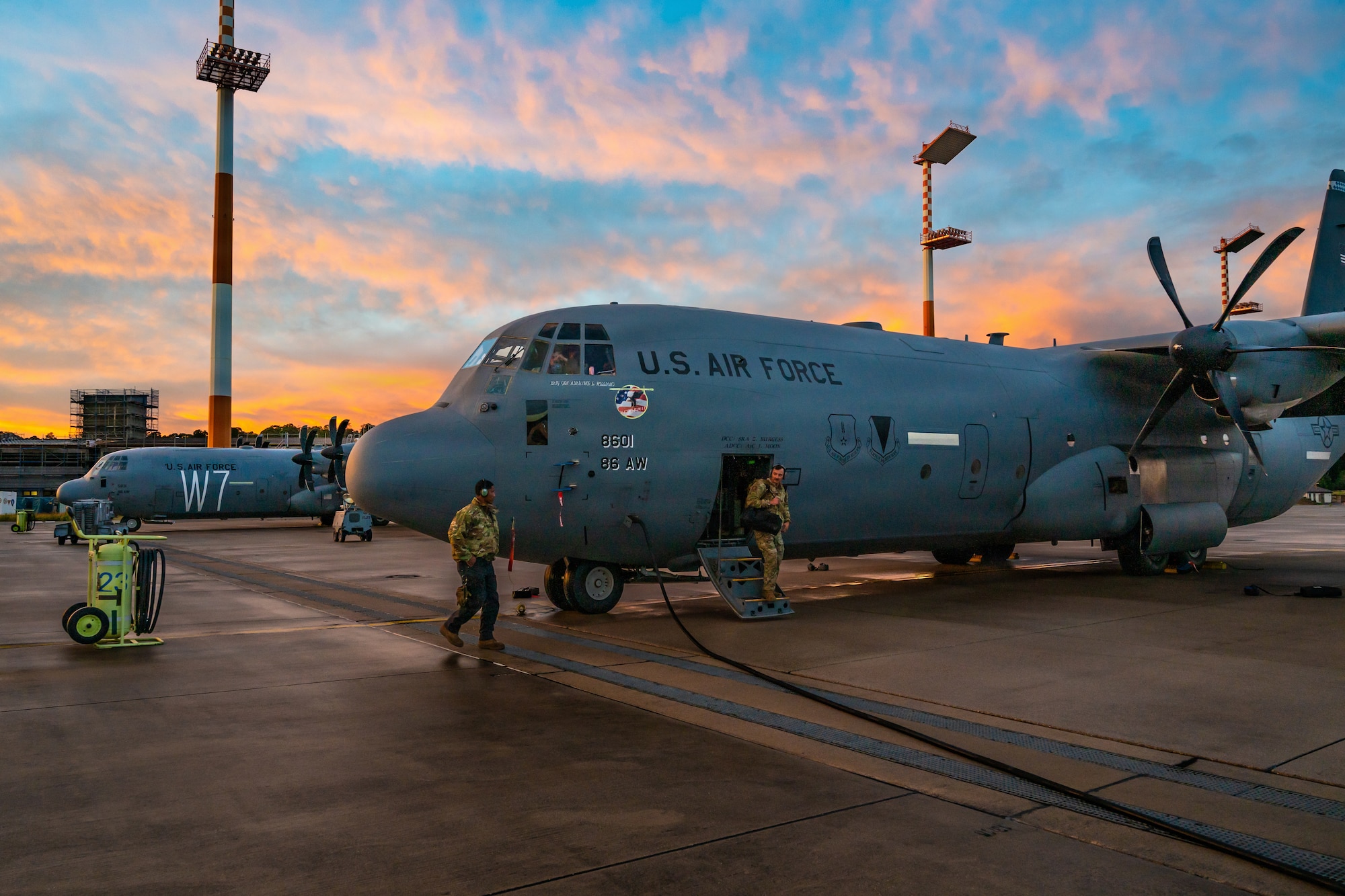 A photo of an aircraft