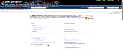 Click RFQs tab in DIBBS to access Requests for Quotations.