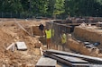 A new range maintenance building is currently in construction at Fort Indiantown Gap, Pennsylvania, June 5, 2026. The new building, now located on the very west end of Range road, is set to be completed in February of 2027. The new structure will be an upgrade for the range maintenance team, offering an improvement in safety and aiding in adopting a more forward-leaning approach on emerging technology. (U.S. Army National Guard photo by Sgt. Kayden Bedwell)