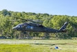 Soldiers in the 2-104th General Support Aviation Battalion, 28th Expeditionary Combat Aviation Brigade conduct a Forward Arming and Refueling Point, or FARP, exercise at Fort Indiantown Gap, Pennsylvania, June 3, 2026. The purpose of this exercise is for yearly training requirements to maintain unit readiness and effectiveness. (U.S. Army National Guard photo by Pfc. Austin Duplessie)