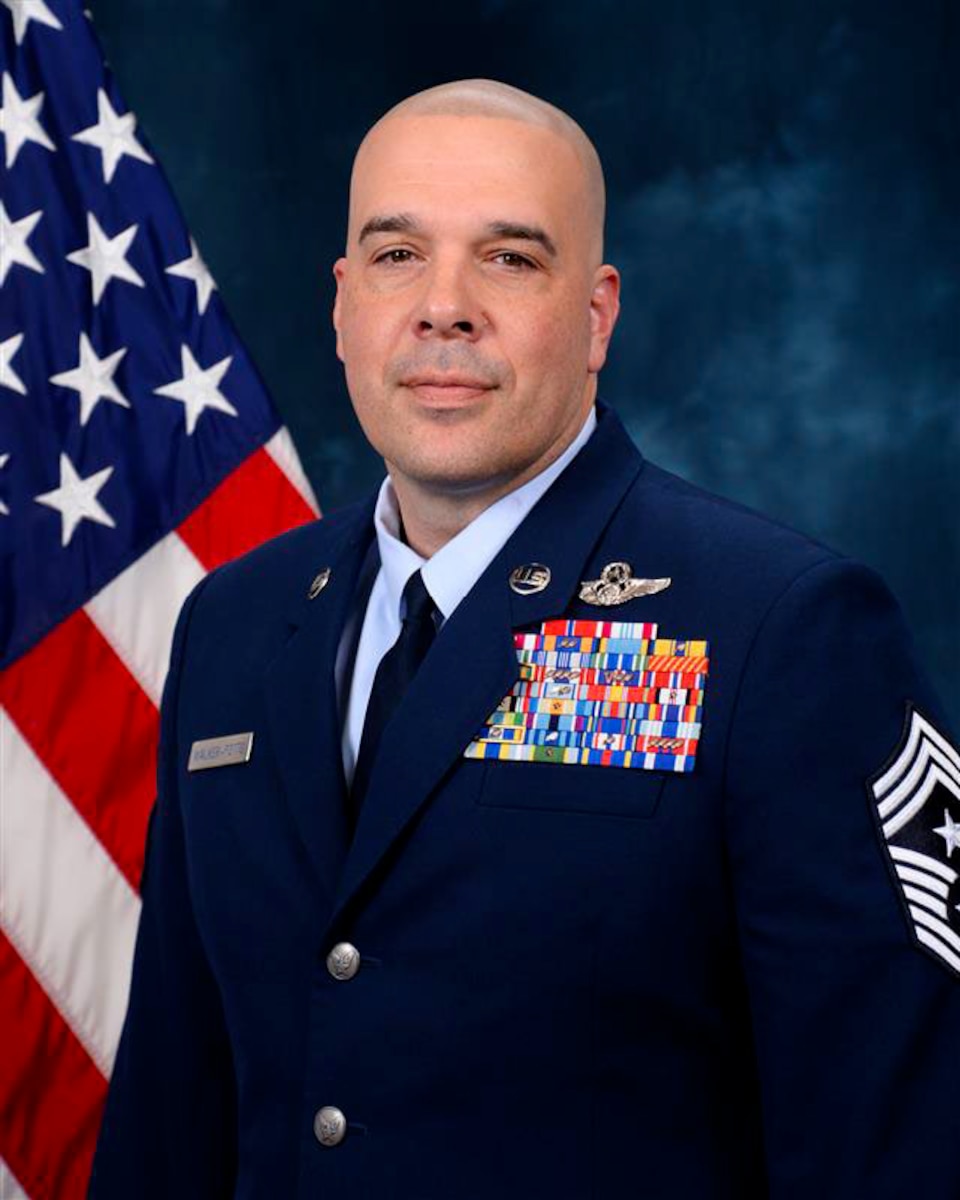 CMSgt Nicholas Walker-Potts' Official Photo
