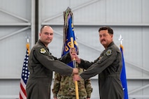 new commander takes on guidon