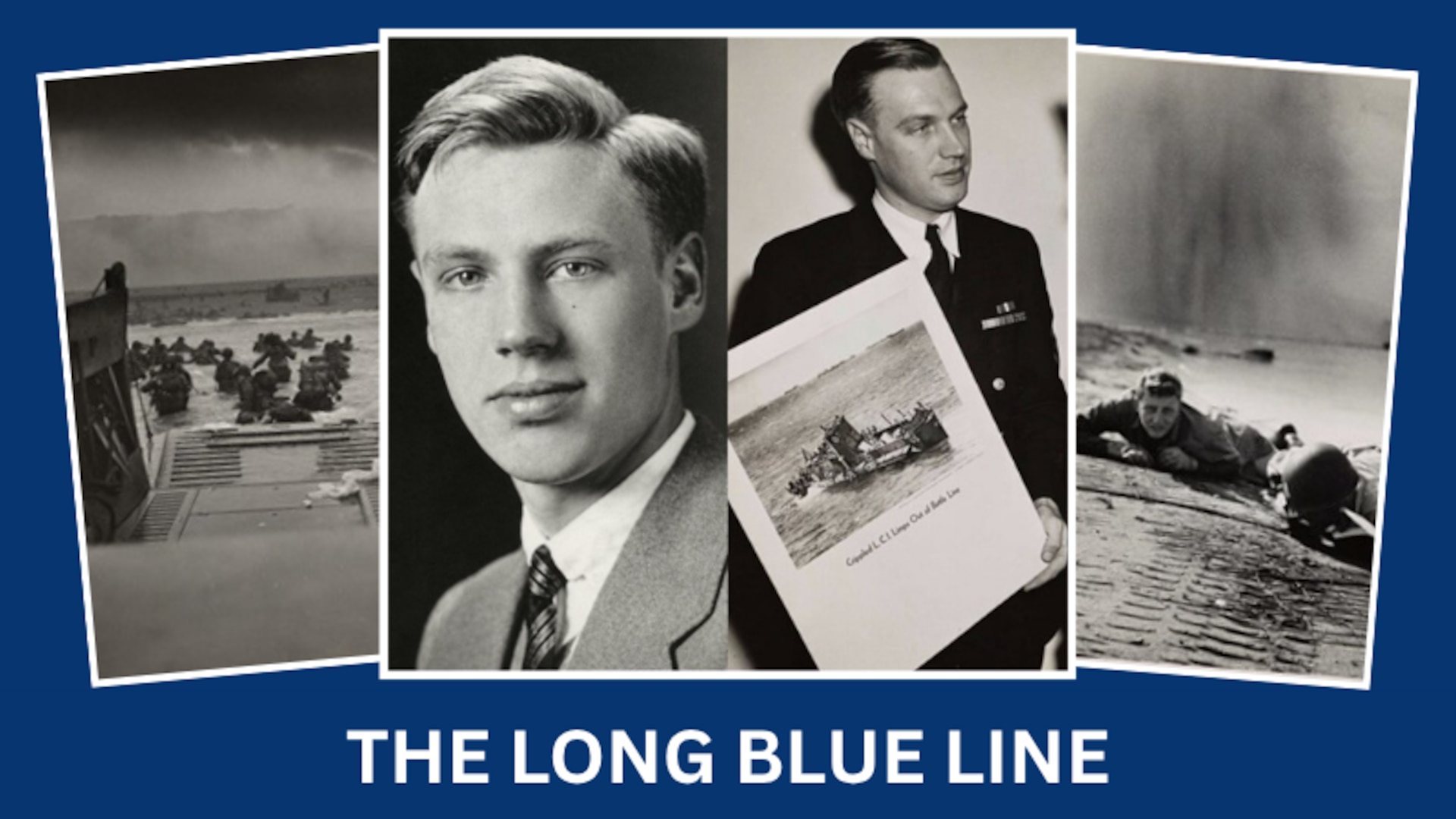 A title card for a Long Blue Line article featuring Robert Sargent and a few of his images.