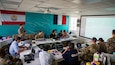 Servicemembers participating in a capture-the-flag exercise work together to complete the Cyber Challenge in Tahiti, June 5, 2026. Tahiti