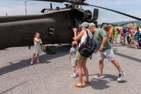 U.S. Soldiers and Airmen with the Pennsylvania National Guard engage with members of the local community during an open house at Fort Indiantown Gap, Pennsylvania, June 6, 2026.
This free event features Miss Pennsylvania, live tactical demonstrations, flyovers, displays of military equipment and vehicles, food trucks, live music and an infantry squad maneuver demonstration from the 2nd Battalion, 112th Infantry Regiment. (U.S. Army National Guard photo by Wayne V. Hall)