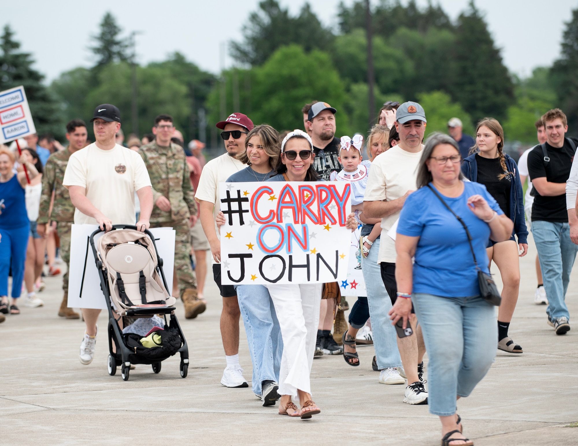 U.S. Air Force Airmen and C-130H3 Hercules from the 133rd Airlift Wing return home from a deployment in St. Paul, Minn., June 4, 2026.