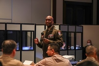 U.S. Army Gen. Xavier T. Brunson, United Nations Command, Combined Forces Command, and United States Forces Korea commander, delivers a keynote speech during the 2026 Northeast Asia International and Operational Law Conference May 19, 2026 at the New Sanno Hotel in Tokyo, Japan.