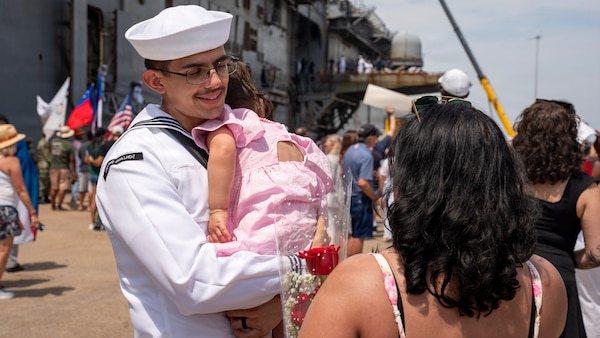 USS Iwo Jima (LHD 7) returns to Naval Station Norfolk