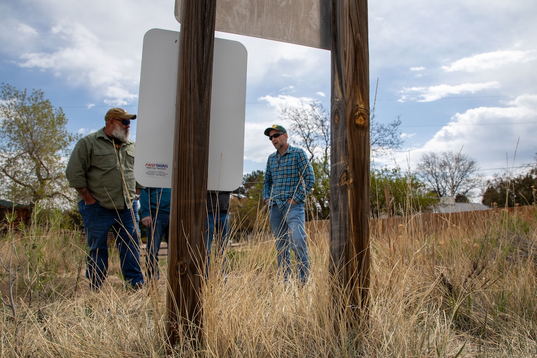 U.S. Army Corps of Engineers Omaha District and U.S. Army National Guard staff conduct a site visit at William F. Hayden Park in Lakewood, Colorado, April 29, 2026. Historic Camp George West, approximately 2 miles north of the former Camp George West Artillery Range, was established in 1903 by the Colorado Army National Guard. The U.S. Army Corps of Engineers, the Army National Guard, the Colorado Department of Public Health and Environment and the City of Lakewood have been working to remediate the site since 2010. (U.S. Army photo by Makenzie Leonard)
