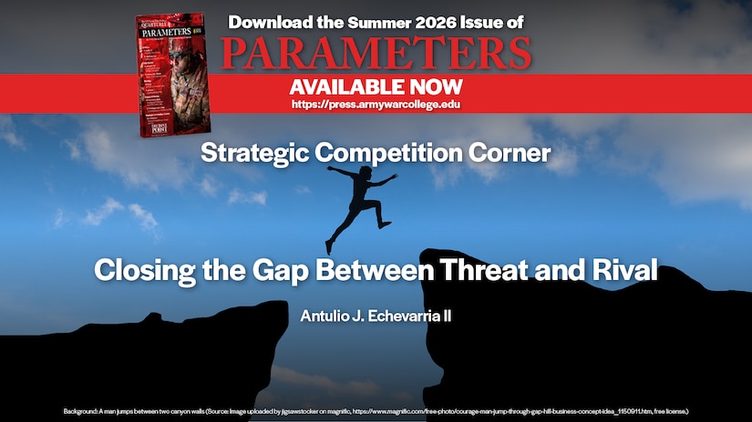 Slide for Closing the Gap Between Threat and Rival by Antulio J. Echevarria II
