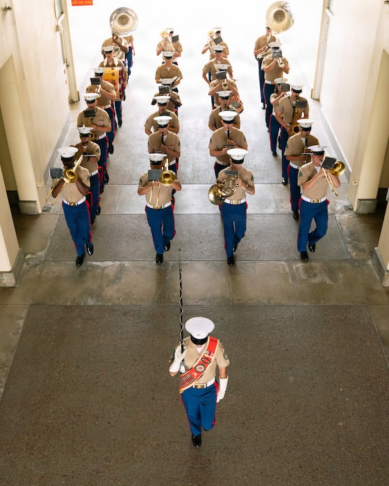 Morning Colors and Charlie Company Graduation