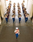 Morning Colors and Charlie Company Graduation