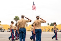 Morning Colors and Charlie Company Graduation