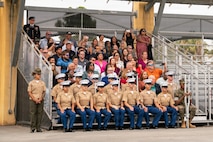 Morning Colors and Charlie Company Graduation
