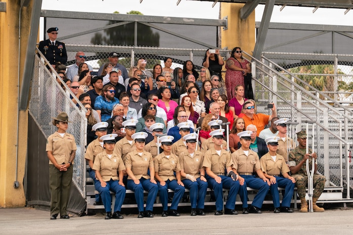 Morning Colors and Charlie Company Graduation