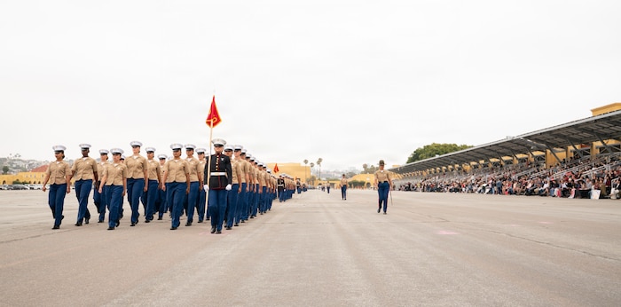 Morning Colors and Charlie Company Graduation