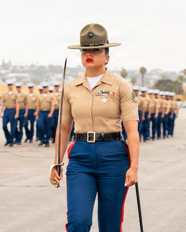 Morning Colors and Charlie Company Graduation