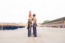 Morning Colors and Charlie Company Graduation