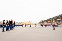 Morning Colors and Charlie Company Graduation