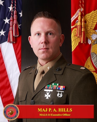 Portrait of Major Parker A. Hills
