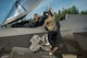 U.S. Air Force Staff Sgt. Christian Cornwell, 48th Equipment Maintenance Squadron, assists Capt. Logan Halverson, 493rd Fighter Squadron F-35A Lightning II pilot, during Ramstein Flag 26 at Pirkkala Air Base, Finland, June 8, 2026. RAFL26 provides the 48th Fighter Wing an opportunity to validate Agile Combat Employment concepts, generating combat power from geographically dispersed locations alongside NATO Allies. (U.S. Air Force photo by Tech. Sgt. Christine Groening)