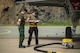 A Finnish Air Force Airman and U.S. Air Force Airman 1st Class Dylan Montgomery, 493rd Fighter Generation Squadron crew chief, perform pre-refueling documentation during Ramstein Flag 26 at Pirkkala Air Base, Finland, June 8, 2026. Operating alongside Finnish counterparts during Ramstein Flag 26 enhances interoperability and demonstrates the Alliance's commitment to shared security in the Eastern Flank. (U.S. Air Force photo by Tech. Sgt. Christine Groening)