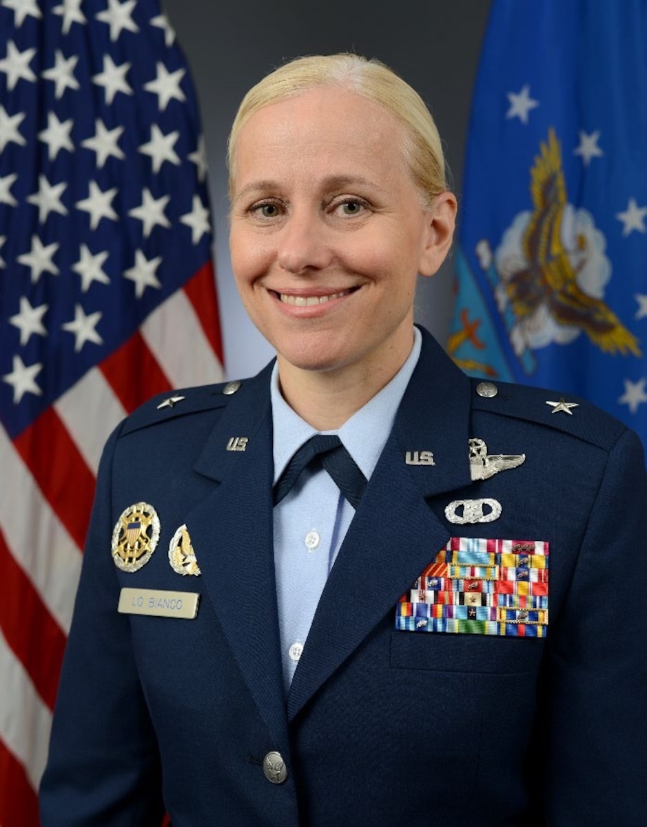 Brig. Gen. Michele A. Lo Bianco, 618th Air Operations Center commander. (Courtesy Photo)