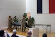 TAHITI, French Polynesia-- Soldiers from the 962 Quartermaster Company demonstrate the steps they take to process human remains with respect and reverence on a model in an informational brief during Marara 26 in Tahiti, Frech Polynesia, June 6, 2026. MARARA 26 is a French-led multinational exercise in French Polynesia that enhances interoperability and strengthens humanitarian assistance and disaster response capabilities among Indo-Pacific allies and partners. The exercise brings together military forces from across the region to improve readiness, strengthen relationships, and build collective crisis response capacity. (U.S. Army Photo by Staff Sgt. Sarah Tanwyn)