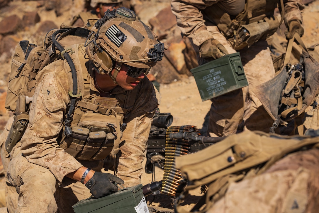 ITX 3-26 | 1st Battalion, 24th Marines Conduct Platoon Attack at Range 410 Alpha