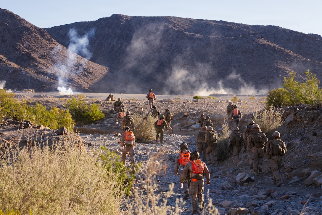 ITX 3-26 | 1st Battalion, 24th Marines Conduct Platoon Attack at Range 410 Alpha