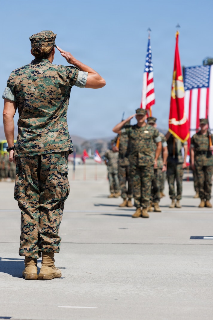 MCAS Camp Pendleton Change of Command Ceremony