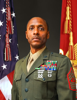 Portrait of Sgt. Maj. Theodore G. Ingram III
