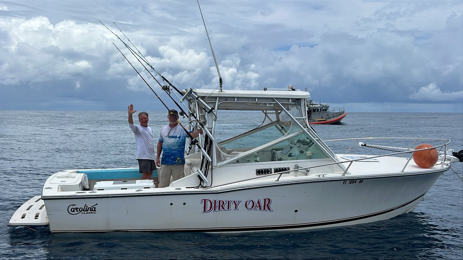 A Coast Guard Station Ponce De Leon boat crew locates and rescues two mariners aboard a disabled vessel approximately 18 miles east of Ormond Beach, Florida, June 9, 2026.