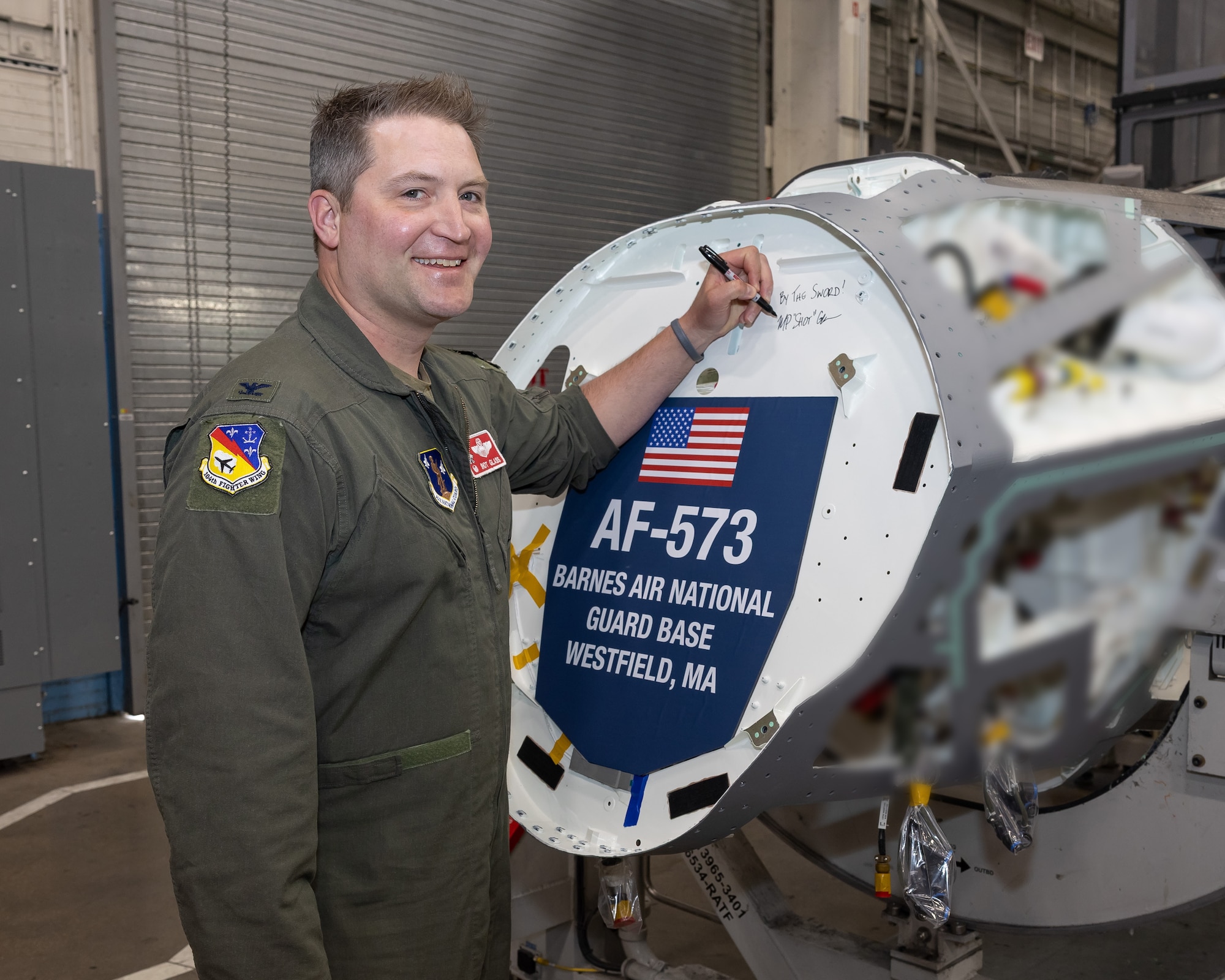 104th Fighter Wing Leadership marks the new F-35 era in Fort Worth