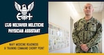 Navy Lt. j.g. Nelyavier Meletiche serves as a physician assistant aboard Navy Medicine Readiness and Training Command Cherry Point.  A graduate of the Medical Service Corps Interservice Procurement Program and Madison, Wisconsin, native, he credits his time as an enlisted hospital corpsman and surgical technologist with being able to better care for his patients.