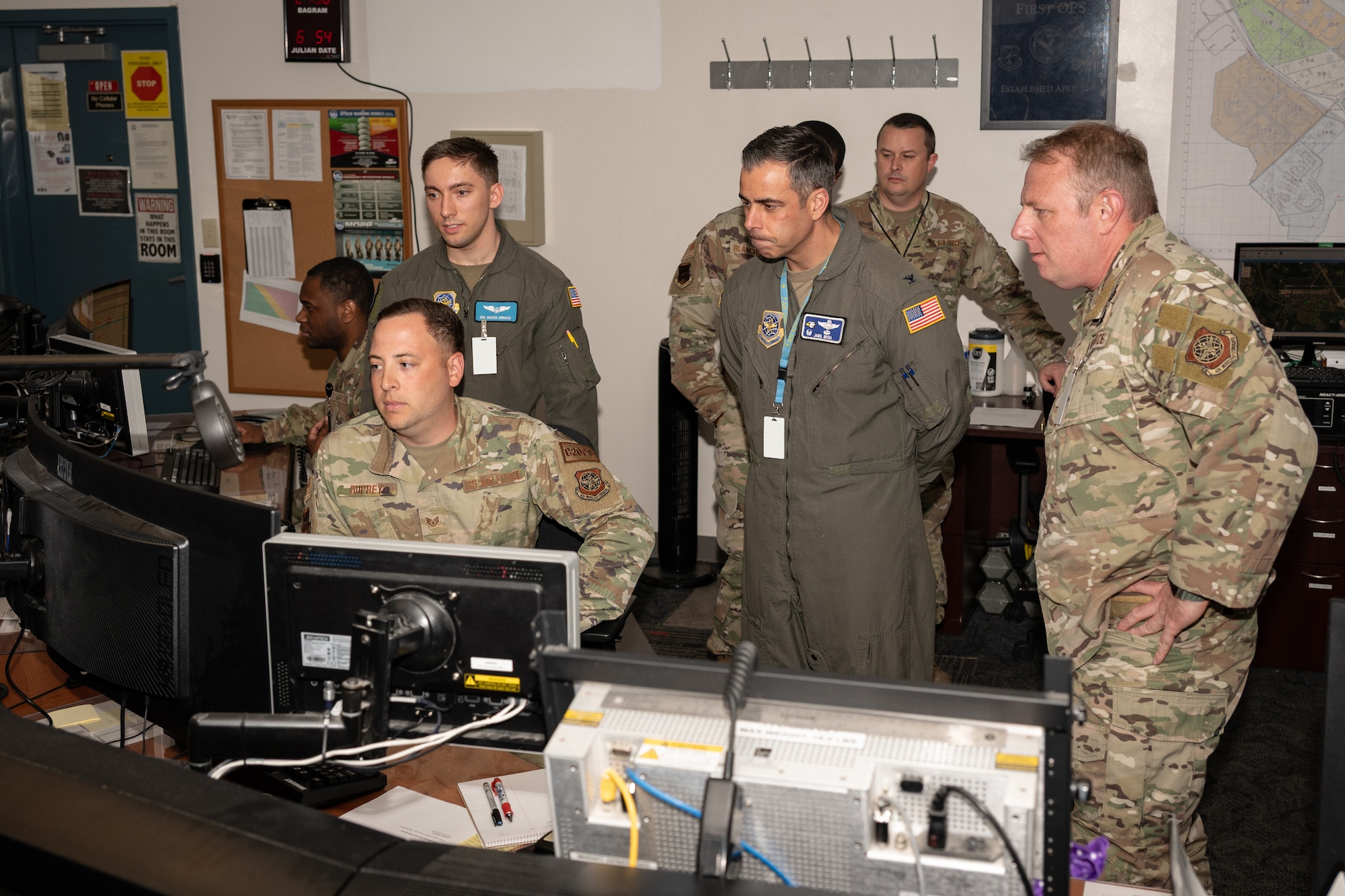 Behind every base-wide alert, emergency and exercise is a Command Post Airman making sure the right people get the right information fast.