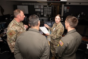 Behind every base-wide alert, emergency and exercise is a Command Post Airman making sure the right people get the right information fast.