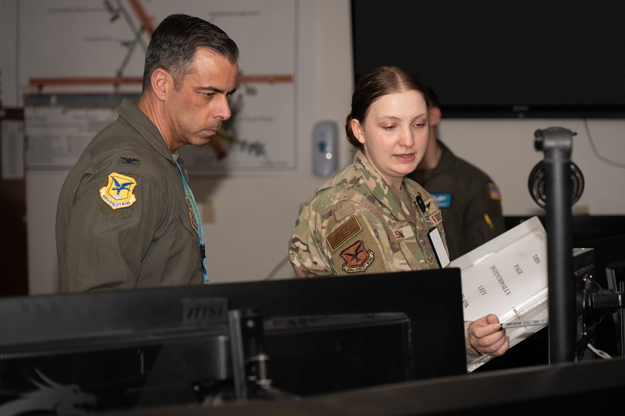 Behind every base-wide alert, emergency and exercise is a Command Post Airman making sure the right people get the right information fast.