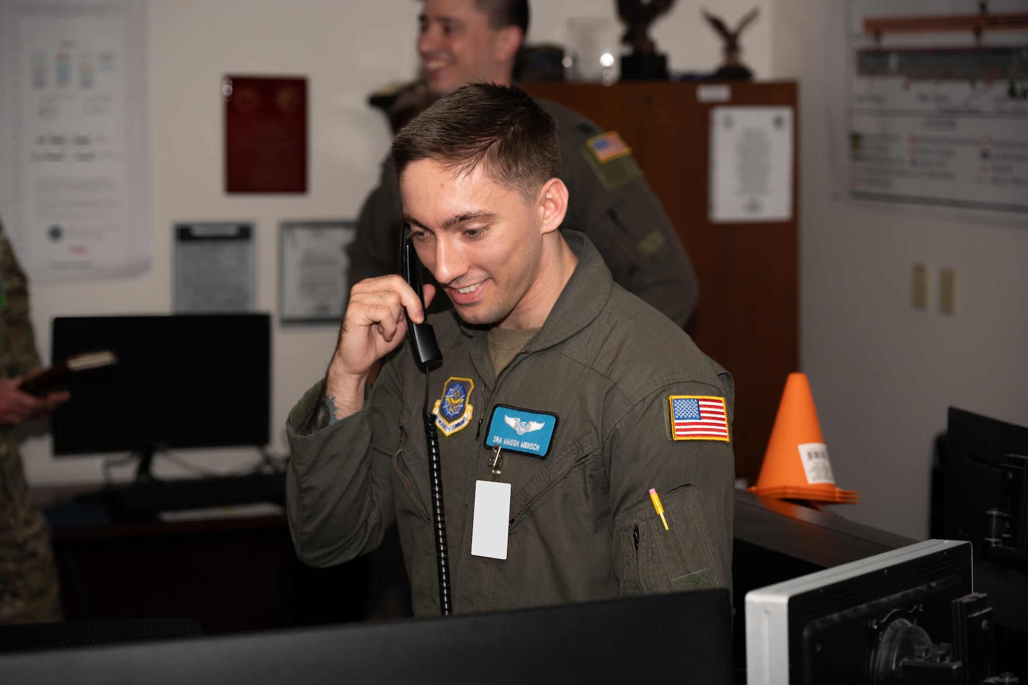 Behind every base-wide alert, emergency and exercise is a Command Post Airman making sure the right people get the right information fast.