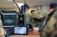 260528-M-TH074-1014 (May 28, 2026) An end user device and Silvis radio sit on a table during an Sensitive but Unclassified - Encrypted (SBU-E) network class during Marine Corps Tactical Systems Support Activity's (MCTSSA) Expeditionary Warfare Operations Kit (EWOK). EWOK is self contained, secure, commercial-grade tactical network designed to turn frontline Marines into sensors. (U.S. Marine Corps Photo by Joseph R. Vincent, CTR)