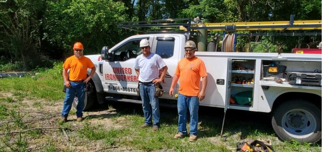 Union Sportsmen's Alliance Members working on a project at Rend Lake