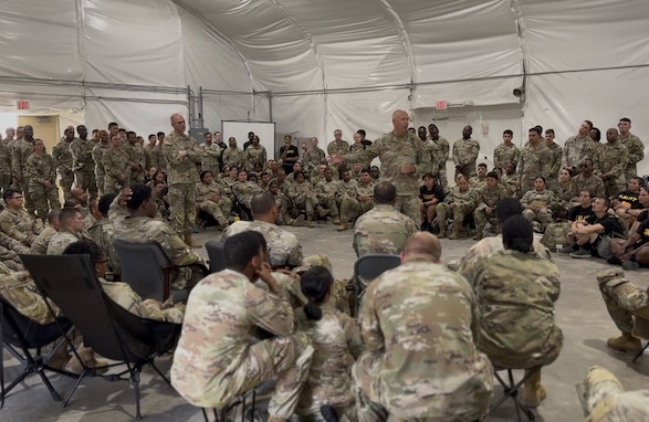 Senior leaders visited four units preparing to deploy on behalf and Soldiers assisting Border Patrol.