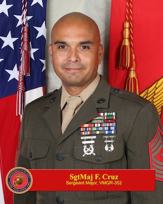 Portrait of Sergeant Major Frank Cruz Jr.