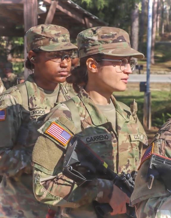 Spc. Edna Carreno is a Soldier in the Illinois Army National Guard’s 1244th Transportation Company, 198th Combat Sustainment Support Battalion, 34th Division Sustainment Brigade.