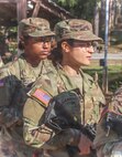 Spc. Edna Carreno is a Soldier in the Illinois Army National Guard’s 1244th Transportation Company, 198th Combat Sustainment Support Battalion, 34th Division Sustainment Brigade.
