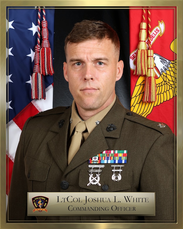 LtCol Joshua L. White Bio Photo